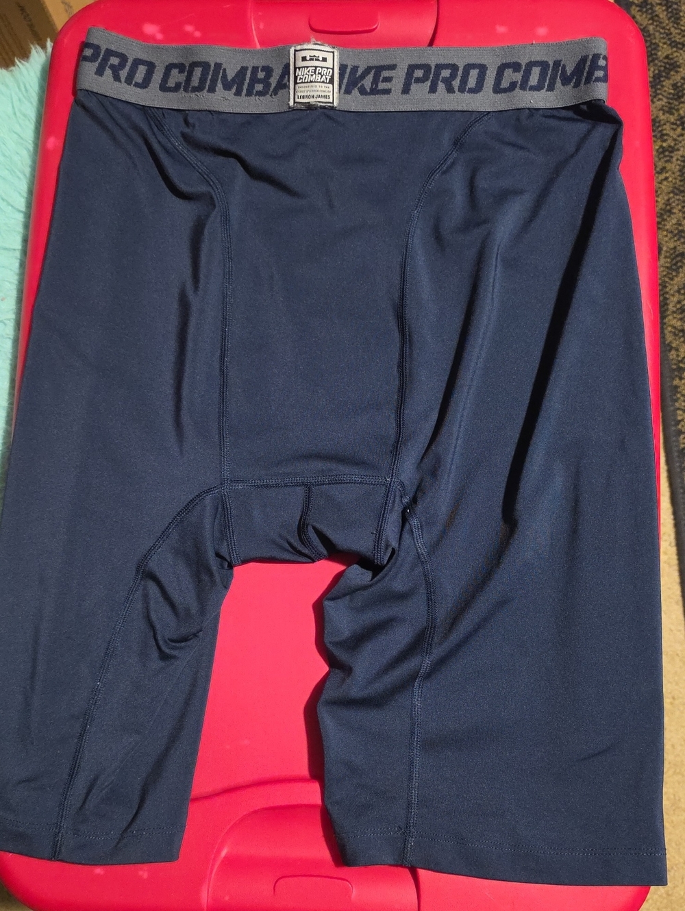 Lebron James Engineered Nike Pro Combat Compression Navy
